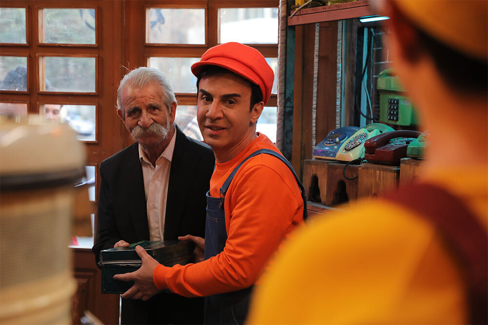 اولین تصاویر عمو پورنگ در یک سریال جدید