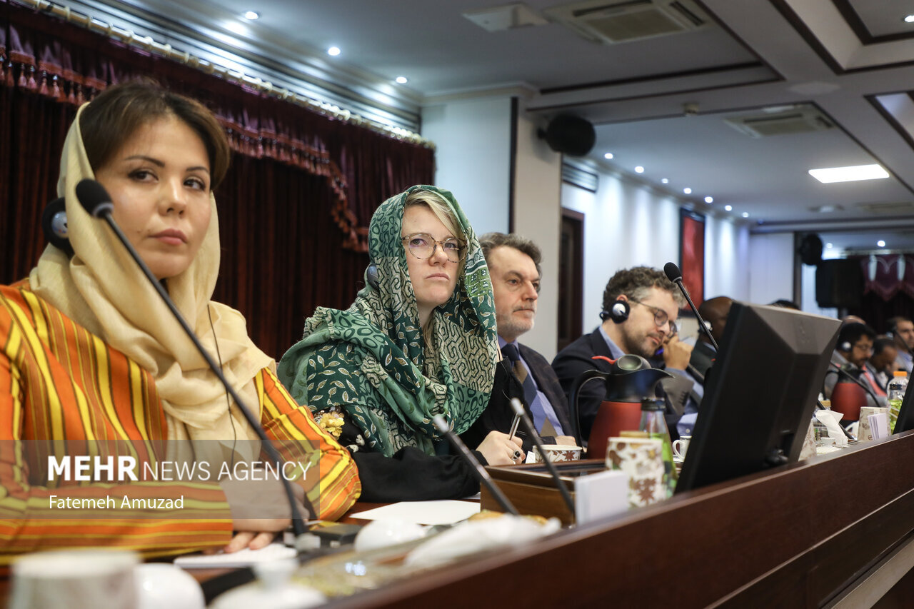 پوشش و حجاب زنان سفیر مقیم تهران در نشست رئیس قوه قضاییه | تصاویر
