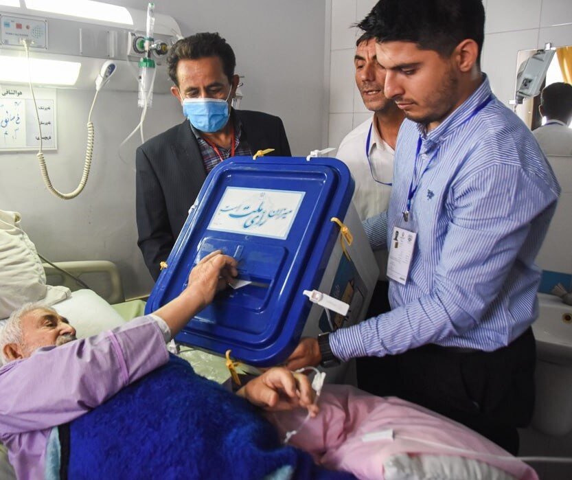 خاصترین تصاویر از انتخابات ریاست جمهوری