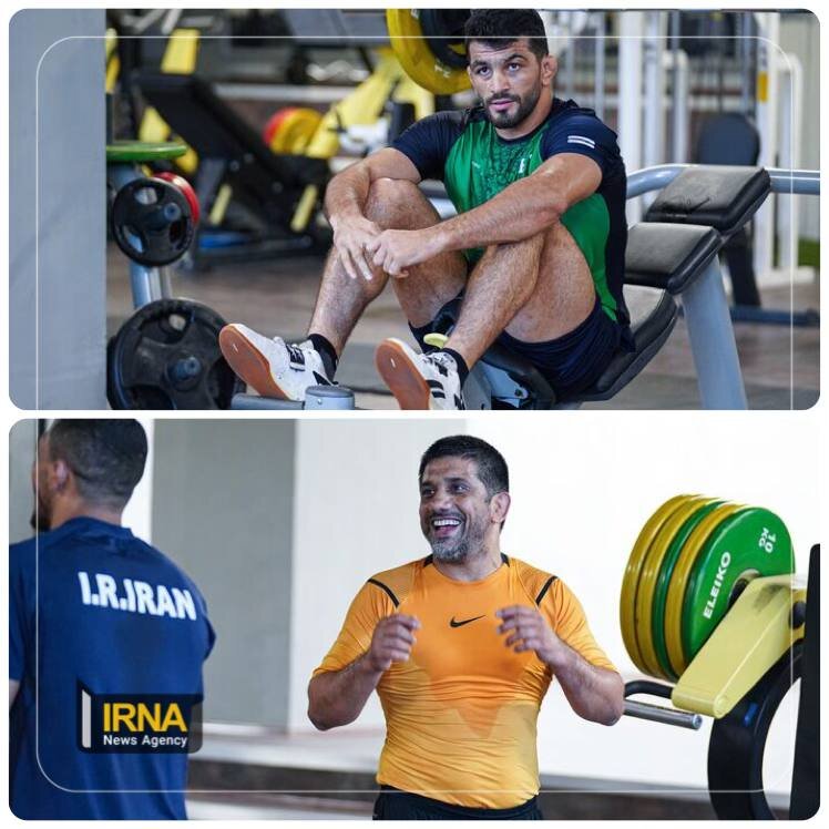 تمرین بدنسازی یزدانی و دبیر | عکس