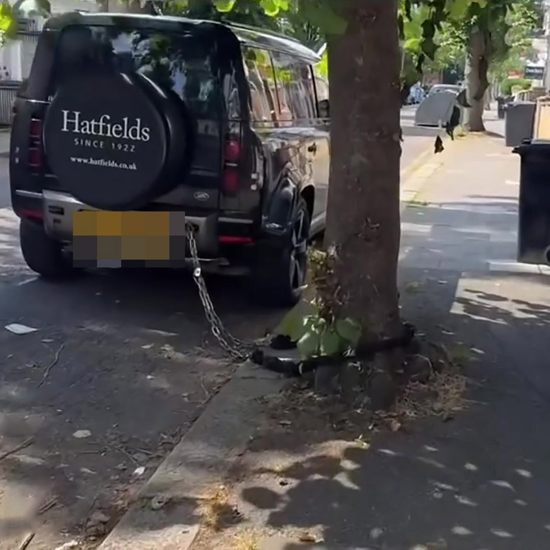 ترفند انگلیسیها از ترس دزدان خودرو | عکس