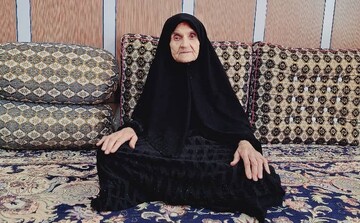 این بانوی ۱۰۰ ساله همچنان رای می دهد  | گل زنان احمدی: دور دوم هم رای می دهم