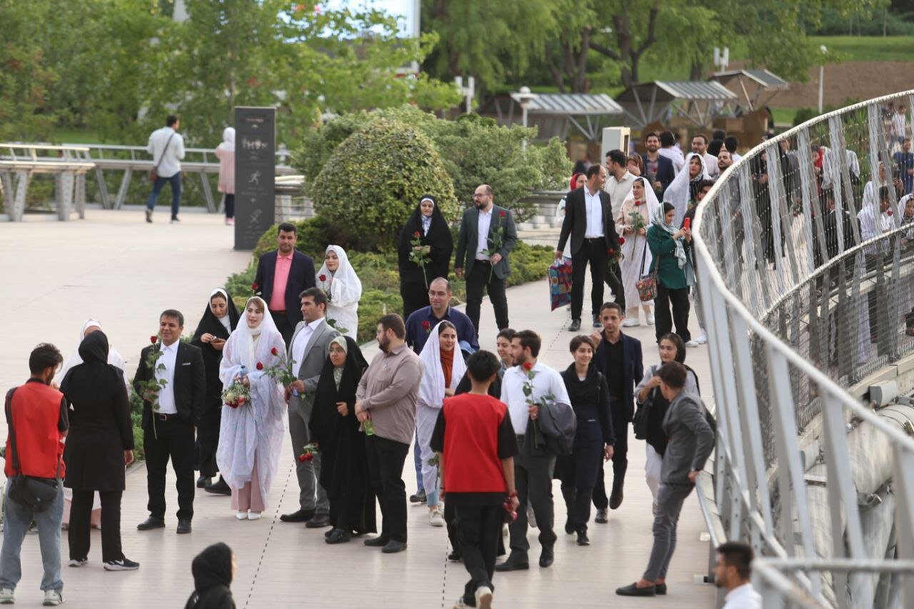 پل طبیعت سپیدپوش شد