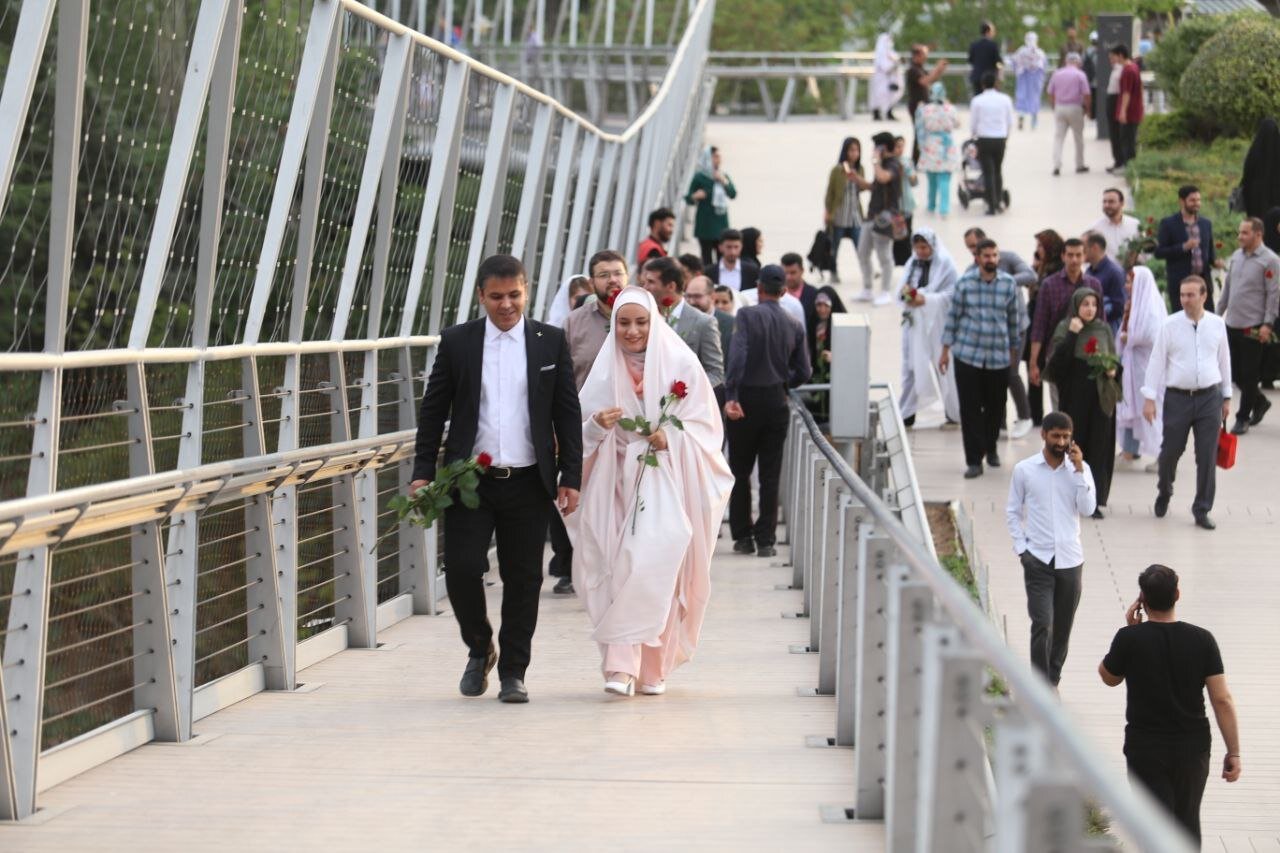 پل طبیعت سپیدپوش شد