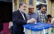 محسن رضایی رای خود در مرحله دوم انتخابات ریاست جمهوری را اعلام کرد
