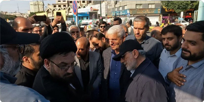 فرمانده نظامی بلندپایه در مواکب مهاجرین افغانستانی مشهد | تصاویر