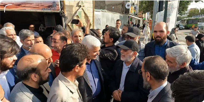 فرمانده نظامی بلندپایه در مواکب مهاجرین افغانستانی مشهد | تصاویر