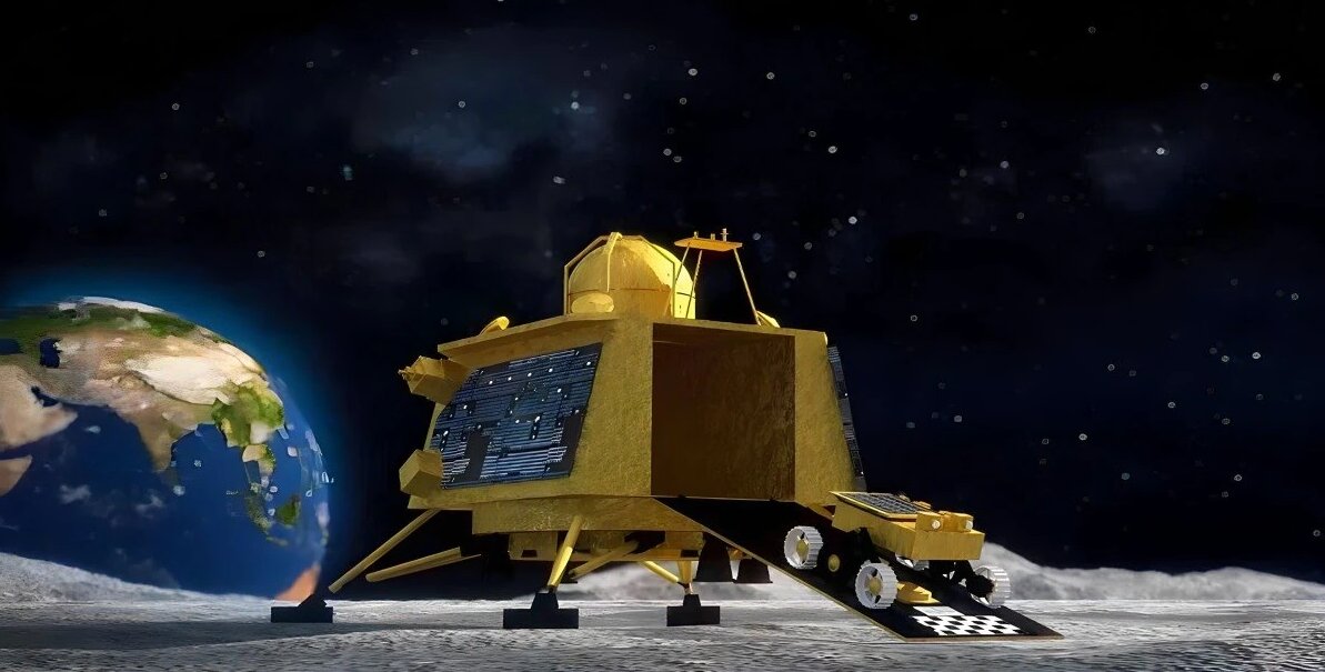 اکتشافات قابلتوجه مریخنورد چاندرایان در قطب جنوبی ماه