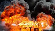 انفجار شدید در کارخانه تولید جنگ‌افزار آمریکا | ویدئو