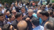 تصاویری از همراهی مسعود پزشکیان توسط محمدجواد ظریف برای شرکت در مرحله دوم انتخابات ریاست جمهوری