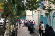 حضور پرشور رأی‌دهندگان در ۲ شعبه مهم تهران؛ حسینیه‌ ارشاد و جماران  | ویدئو