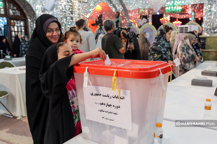حضور مردم پایتخت در مرحله دوم انتخابات ریاست جمهوری ۱۴۰۳| تصاویر