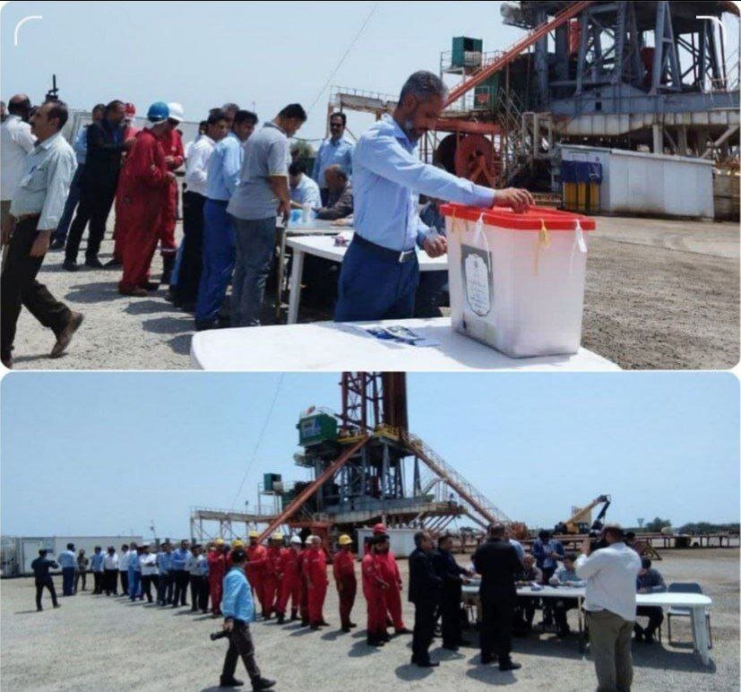 خاصترین تصاویر از مرحله دوم چهاردهمین دوره انتخابات ریاستجمهوری