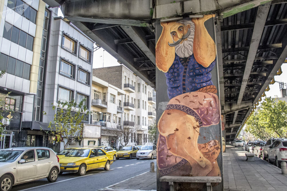 جلوهگری رنگها بردیوارهای شهر