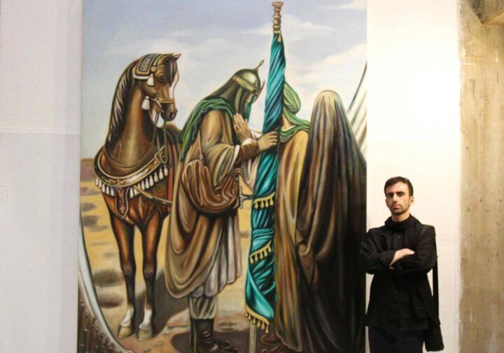 رونمایی از نقاشی میر و علمدار ؛ انتشار اولین نماهنگ + ویدئو - همشهری آنلاین