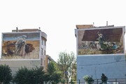 تماشای جدیدترین نقاشی‌های دیواری در پایتخت