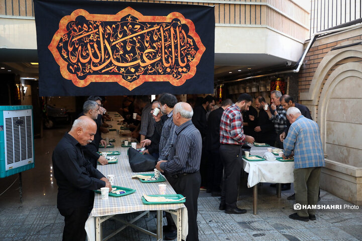 مراسم روز دوم محرم در هیئت مهدویه تهران| تصاویر