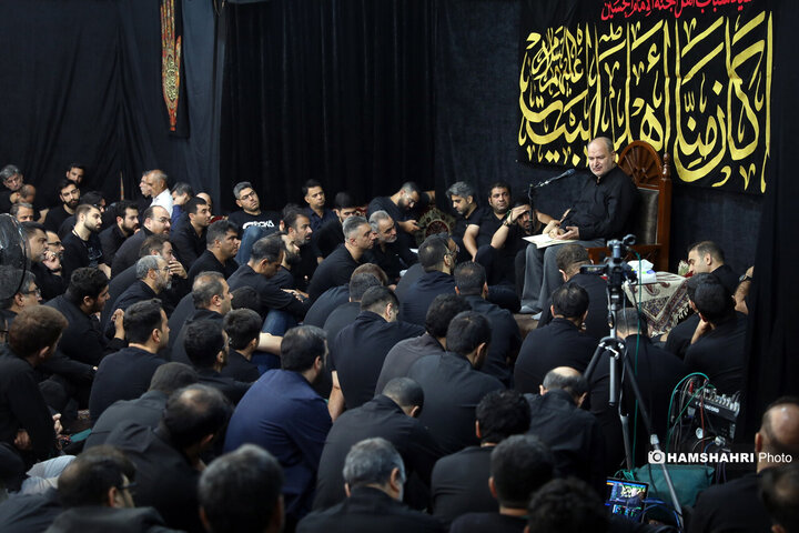 مراسم روز دوم محرم در هیئت مهدویه تهران| تصاویر
