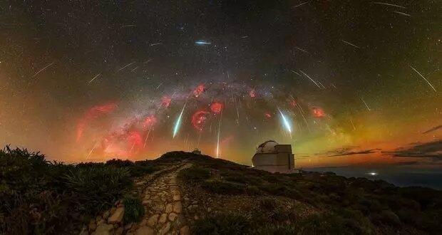 تصاویری حیرت انگیز که در مسابقه عکاسی نجومی ۲۰۲۴ برتر شدند