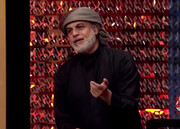 روضه سوزناک نزار قطری در یک برنامه تلویزیونی به زبان فارسی | ویدئو