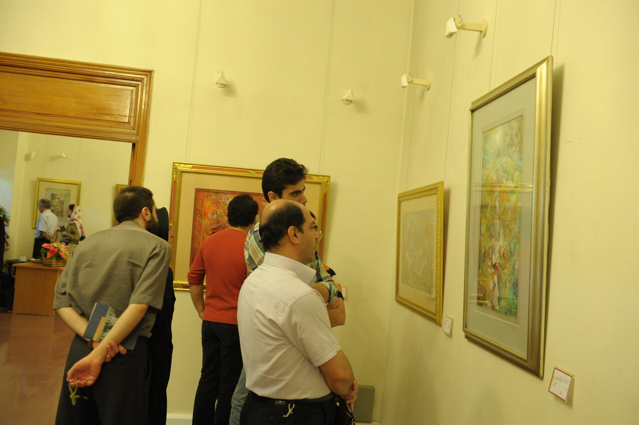 تماشای آثار «فرشچیان» در سعدآباد