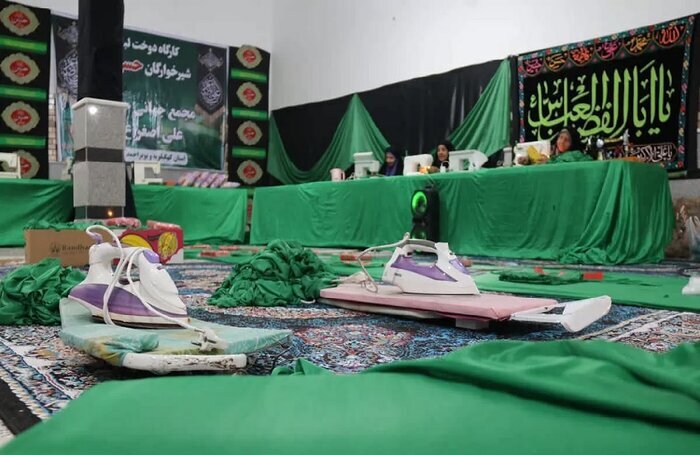 نذر متفاوت بانوان در گچساران + فیلم