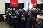 تصاویری از عزاداری برای امام حسین (ع) توسط مسلمانان آفریقایی | ویدئو