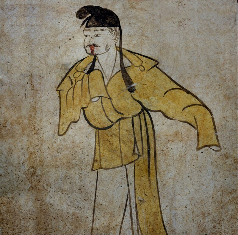 نقاشی های هزاران ساله در مقبره چینی | ببینید