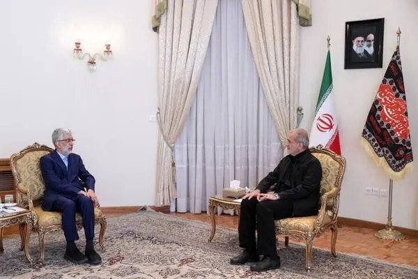 دیدار حدادعادل و محمود علوی با پزشکیان رئیس جمهور منتخب | تصاویر