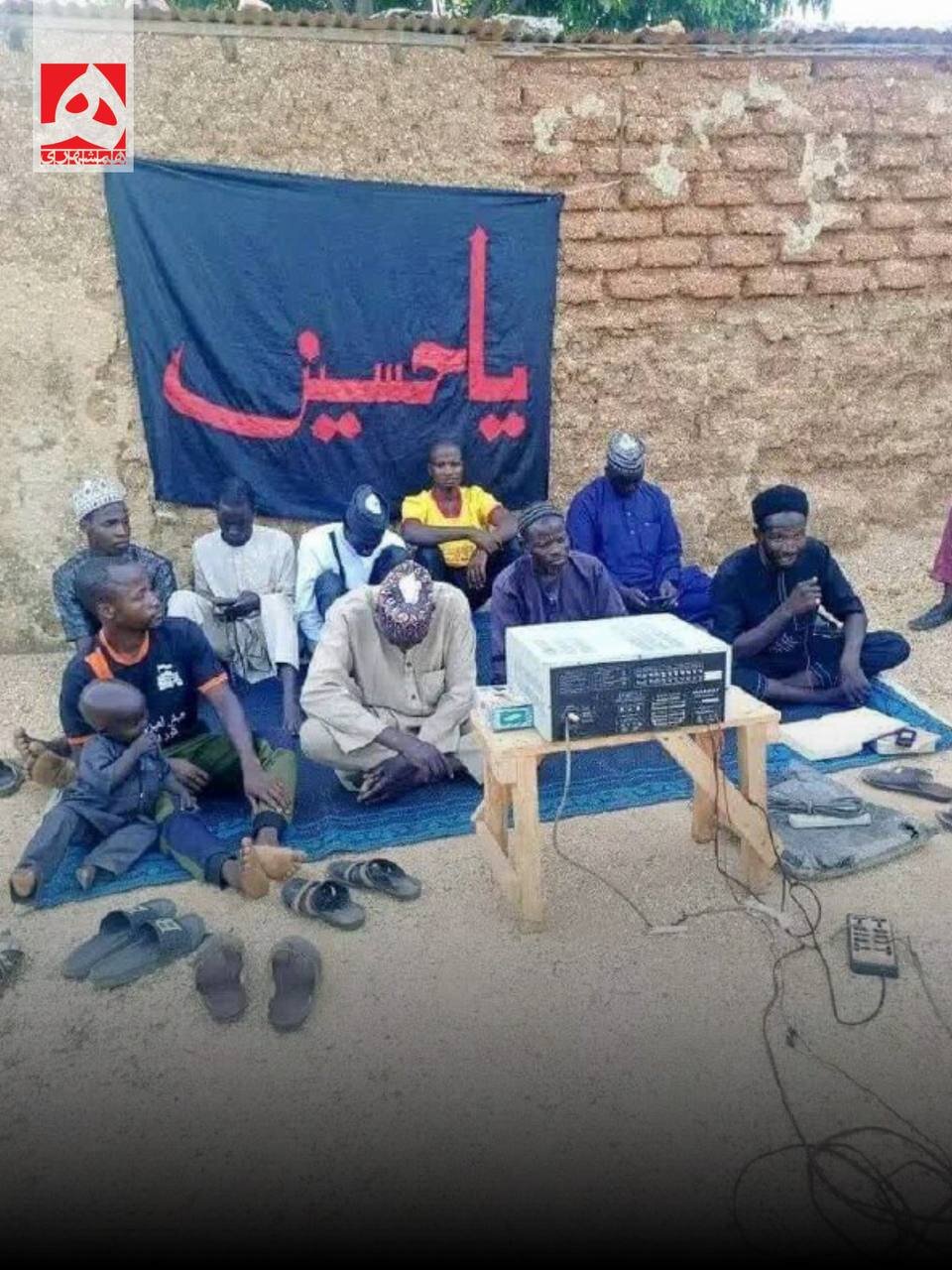 عکسی دیدنی از عزاداری مسلمانان نیجریه