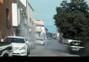 پرچم اسرائیل زیر چرخ‎ خودروی بحرینی‌ها | ویدئو