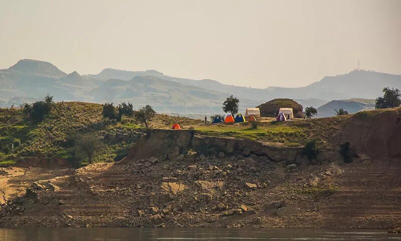 دریاچه شهیون دزفول، قطعهای از بهشت در طبیعت سبز خوزستان