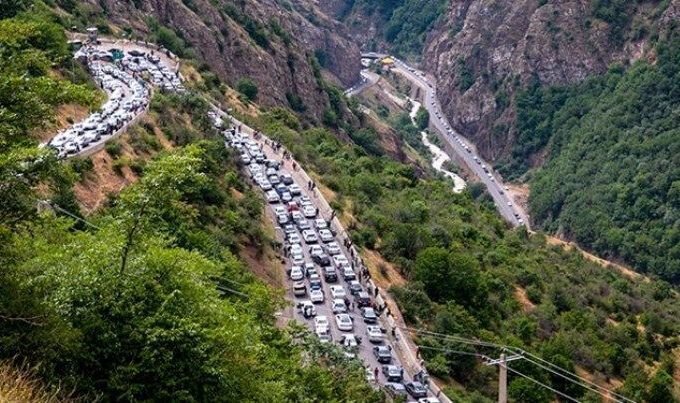 جاده / مازندران / ترافیک
