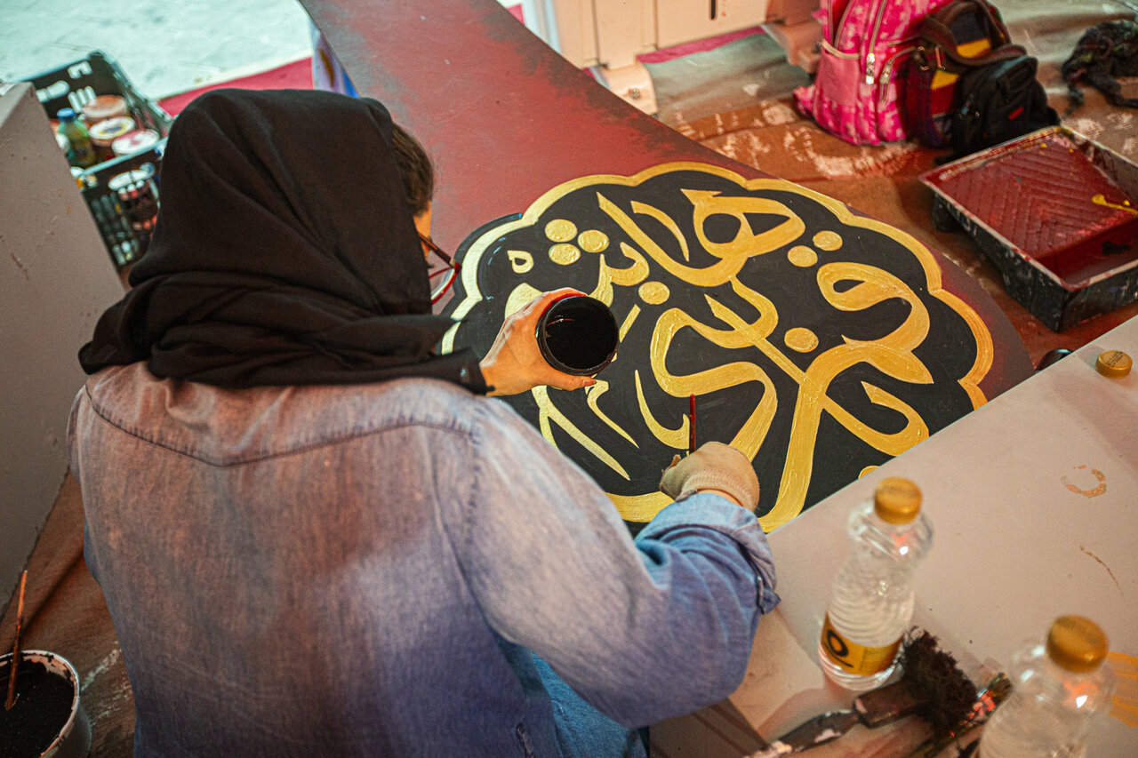 تلفیق سوگ و هنر در محرم پرشور پایتخت