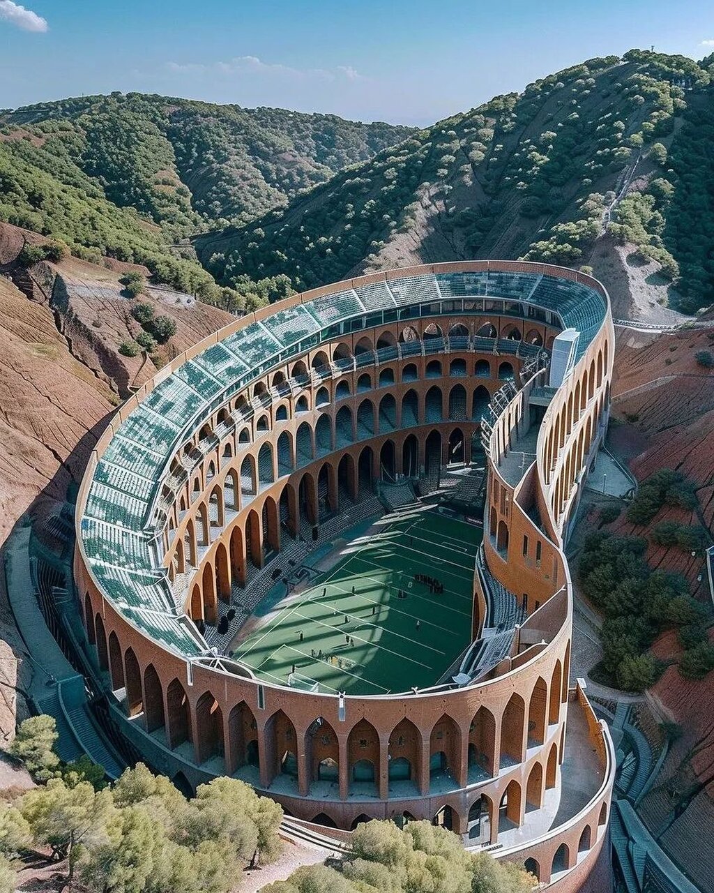 زیباترین تصاویر به روایت هوش مصنوعی از ایران المپیکی | ببینید