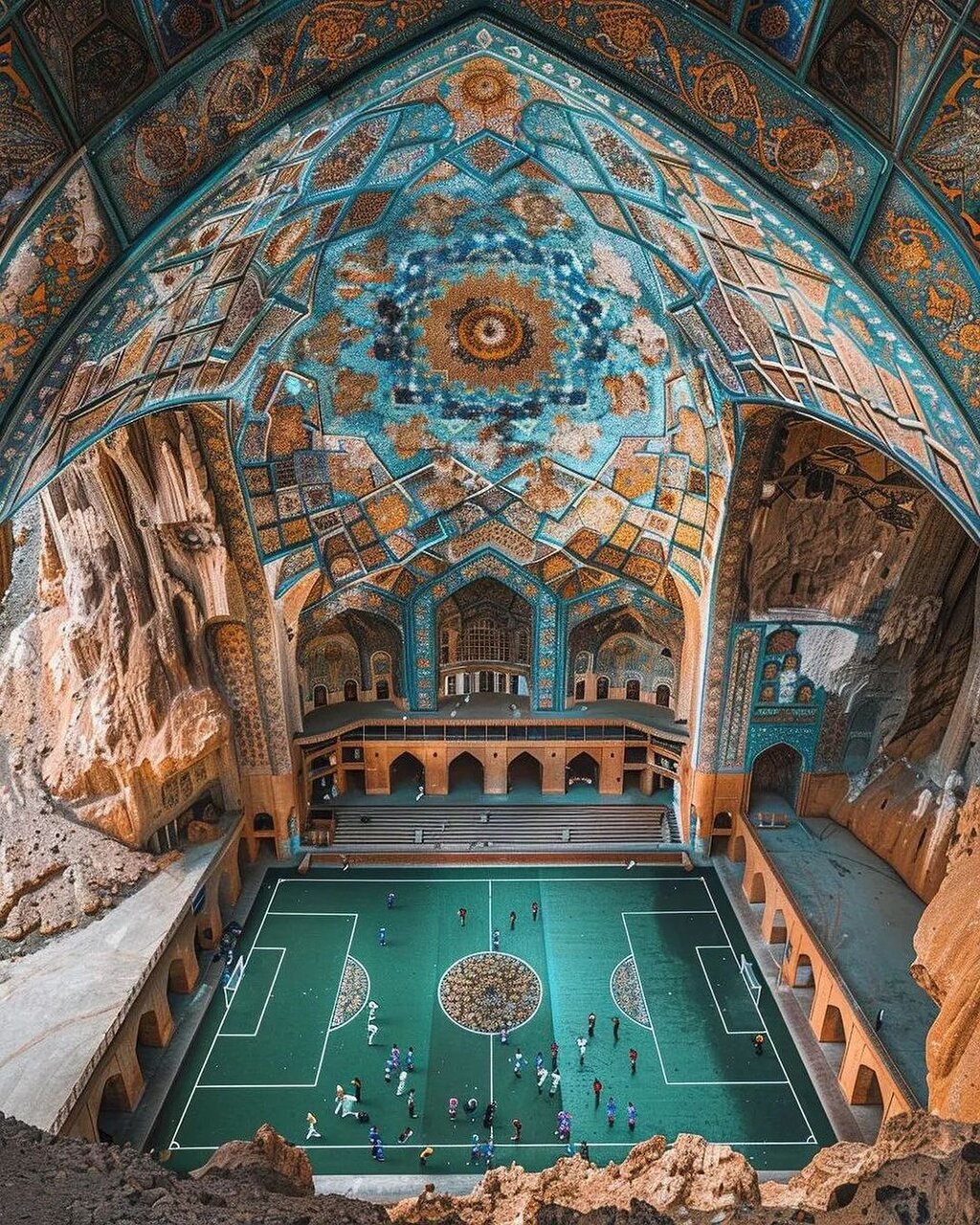 زیباترین تصاویر به روایت هوش مصنوعی از ایران المپیکی | ببینید