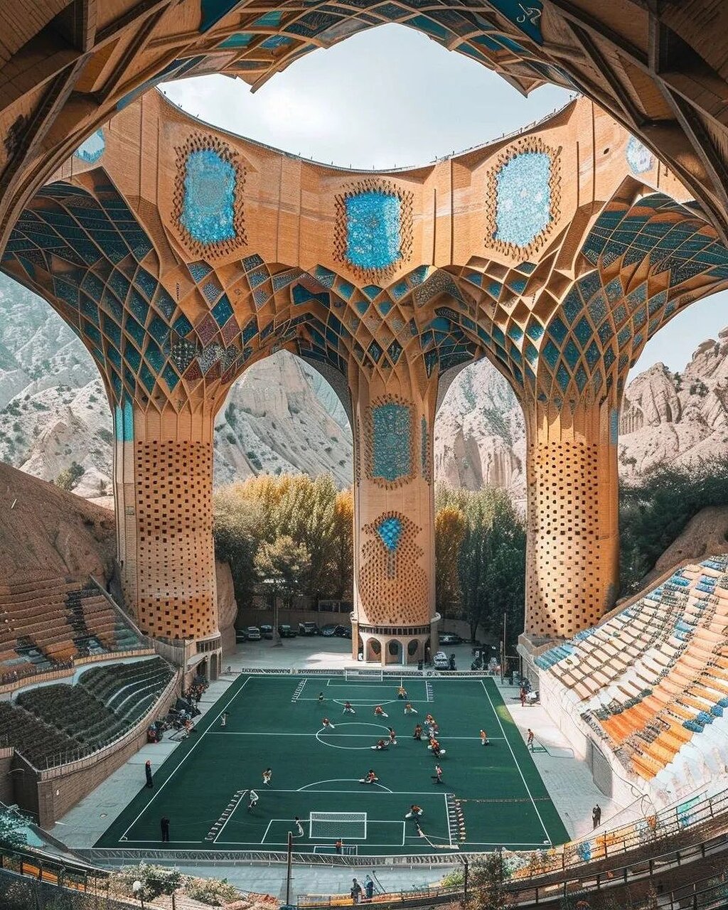 زیباترین تصاویر به روایت هوش مصنوعی از ایران المپیکی | ببینید