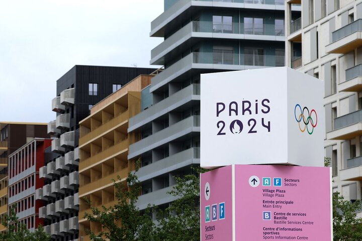  نمای بیرونی دهکده المپیک ۲۰۲۴ پاریس 