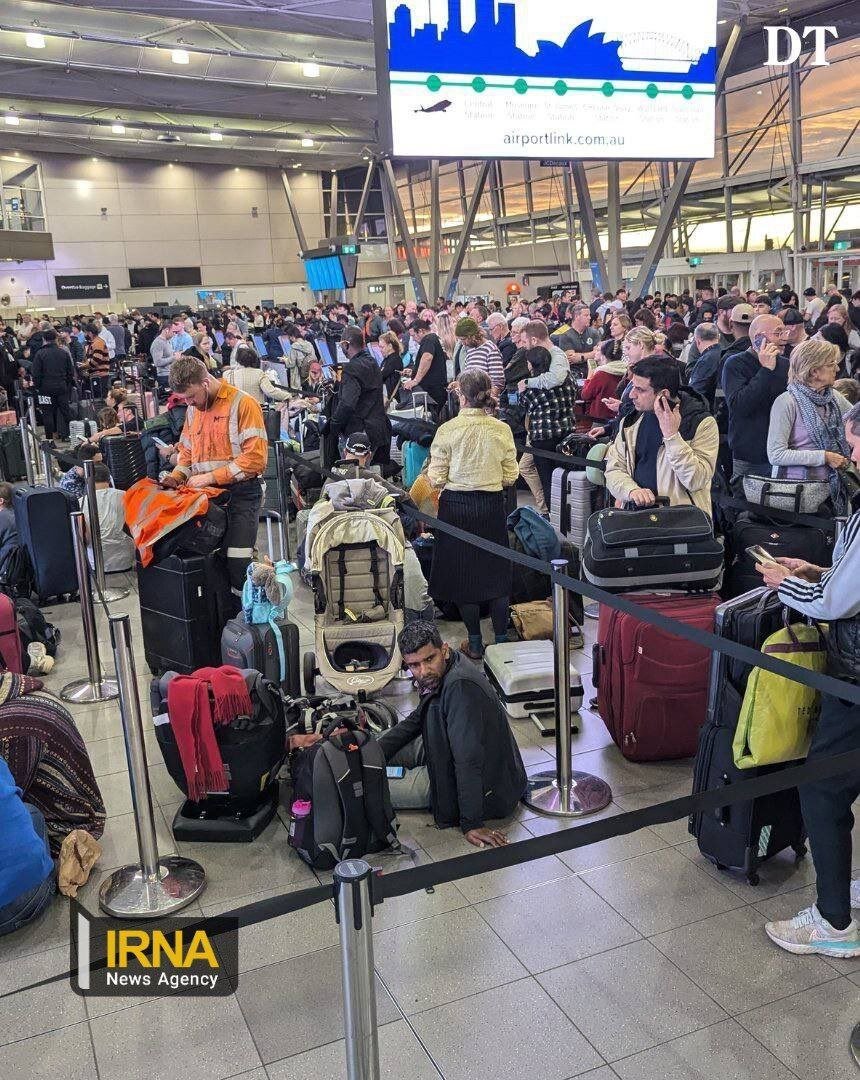 اختلال در سیستمهای مایکروسافت چه برسر فرودگاههای شلوغ آورد ! | ویدئو