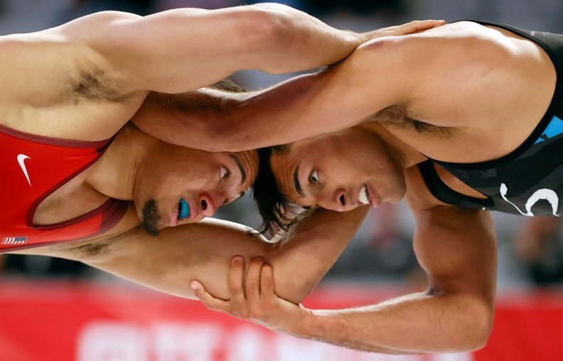 رقیب جدید حسن یزدانی در المپیک پاریس با تتوی عقرب! |‌ تصاویر