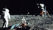 ۵۵ سال پیش در چنین روزی بشر برای اولین بار  پا به سطح ماه گذاشت | ویدئو
