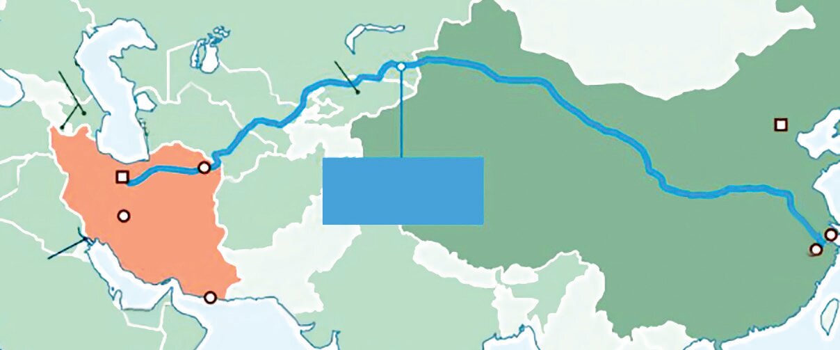 قطار دو سر برد | کریدور ریلی ایران - چین فعال می شود؟