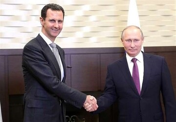 پوتین برای بشار اسد پیام فرستاد + جزئیات