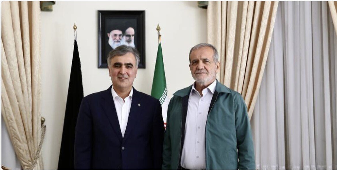 تیپ جدید مسعود پزشکیان + عکس