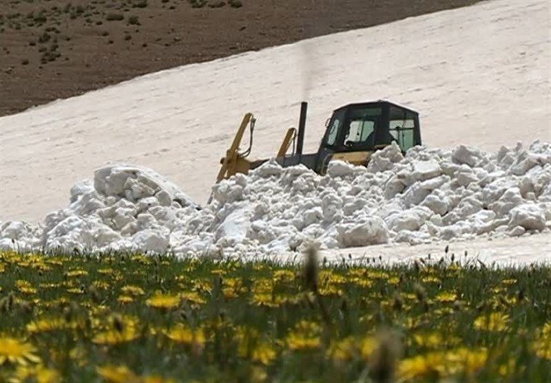 بارش برف در اوج گرمای تابستان در ایران | با این تصاویر خنک می شوید