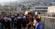 تصاویر ممانعت اهالی «مجدل شمس» از ورود نتانیاهو به جولان اشغالی | ویدئو