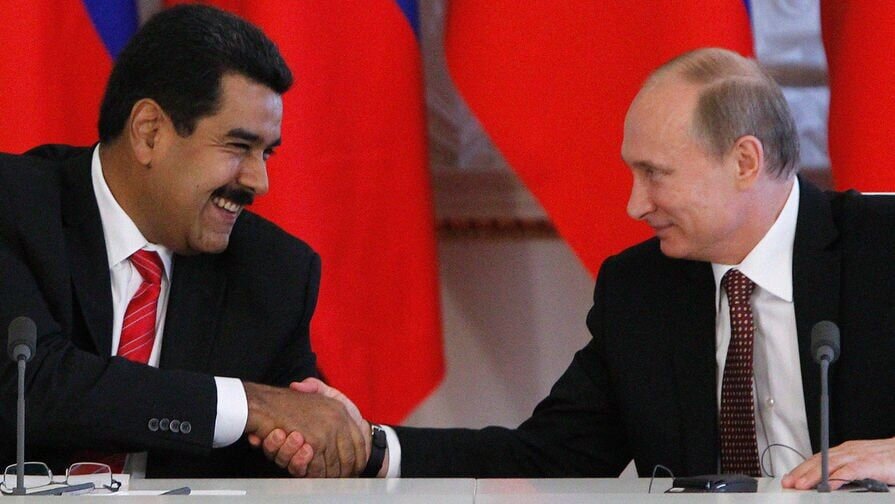 پوتین و مادورو