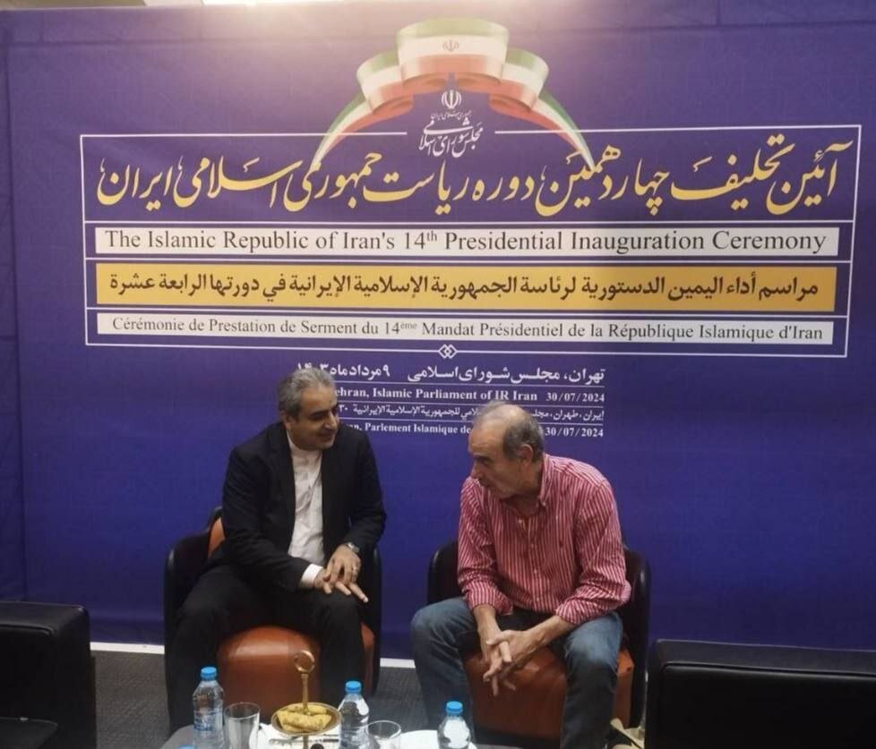 عکس پربازدید از تیپ مقام بلندپایه اروپایی در ایران؛ آقای دبیرکل بخاطر پزشکیان به ایران آمد