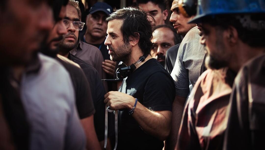 تصویری متفاوت از هومن سیدی در پشت صحنه ساخت سریال «وحشی»