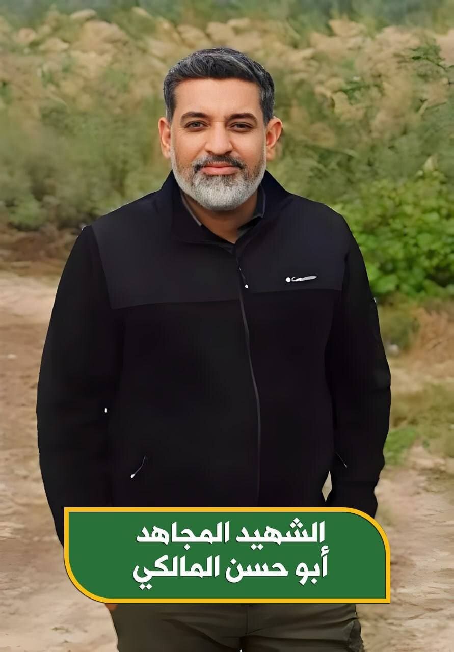 تصویر چهار مجاهد عراقی که شب گذشته در پایگاه حشد الشعبی به شهادت رسیدند